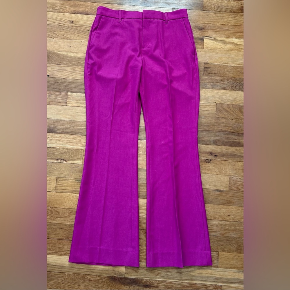 Banana Republic Fuchsia Bootcut Trousers - Picture 3 of 6